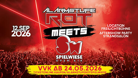 Alarmstufe ROT meets SPIELWIESE Open Air